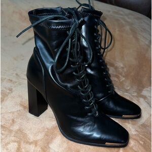 ♥️♥️♥️ Black boots heels, for women